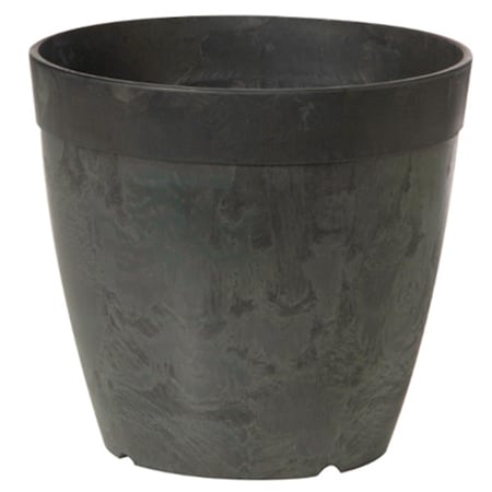Novelty 8 in. Dolce Planter, Black, Round 157007